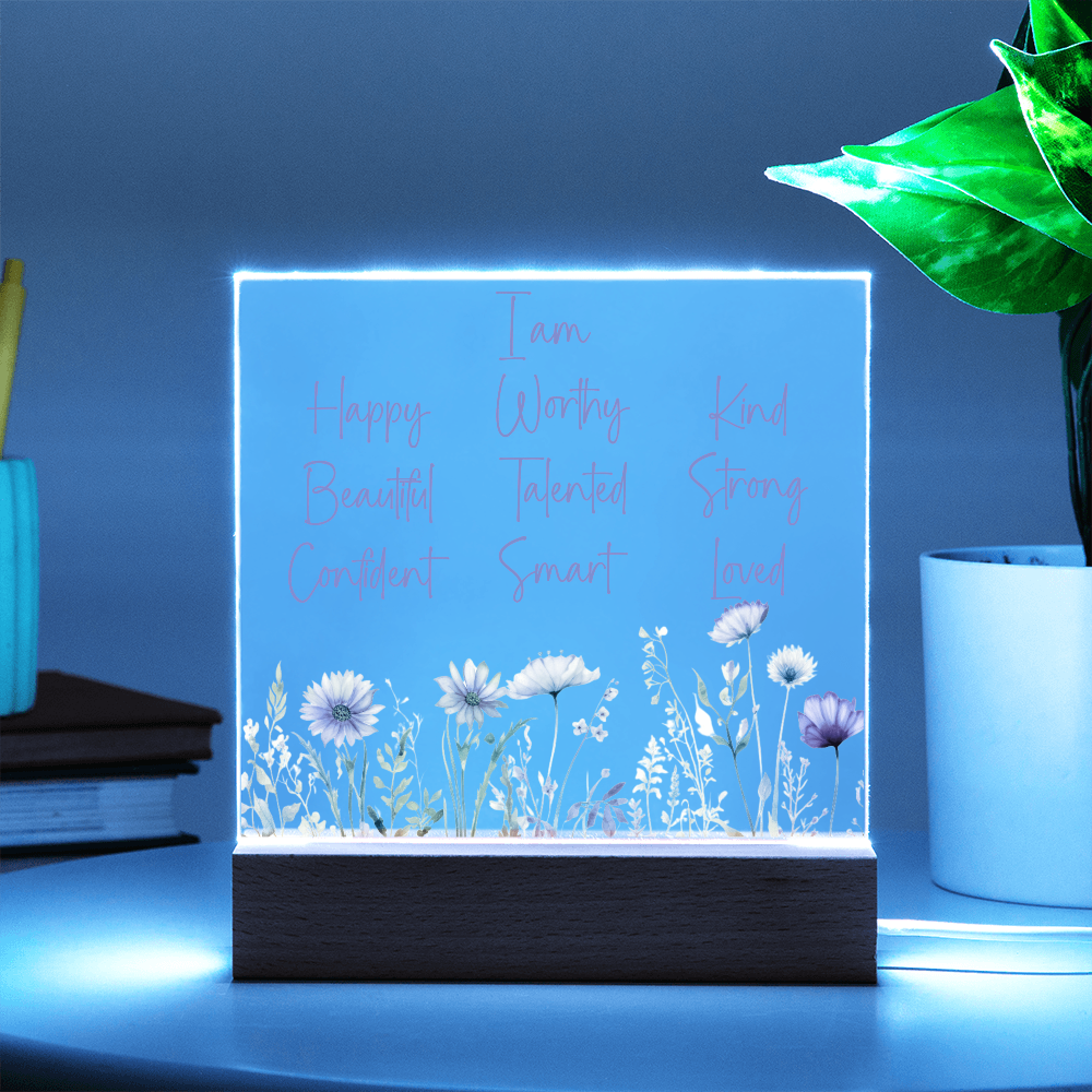 Affirmation Wildflower LED Nightlight