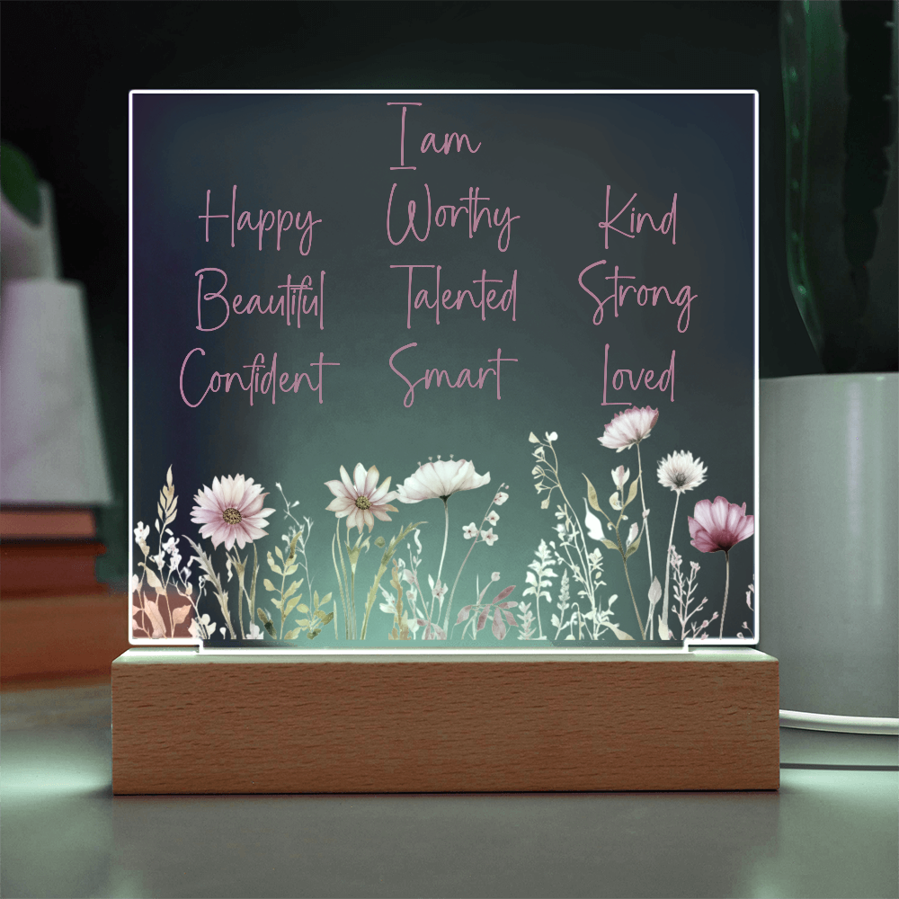 Affirmation Wildflower LED Nightlight