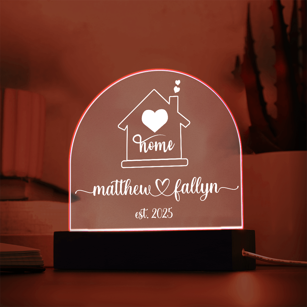 New Home Nightlight Gift