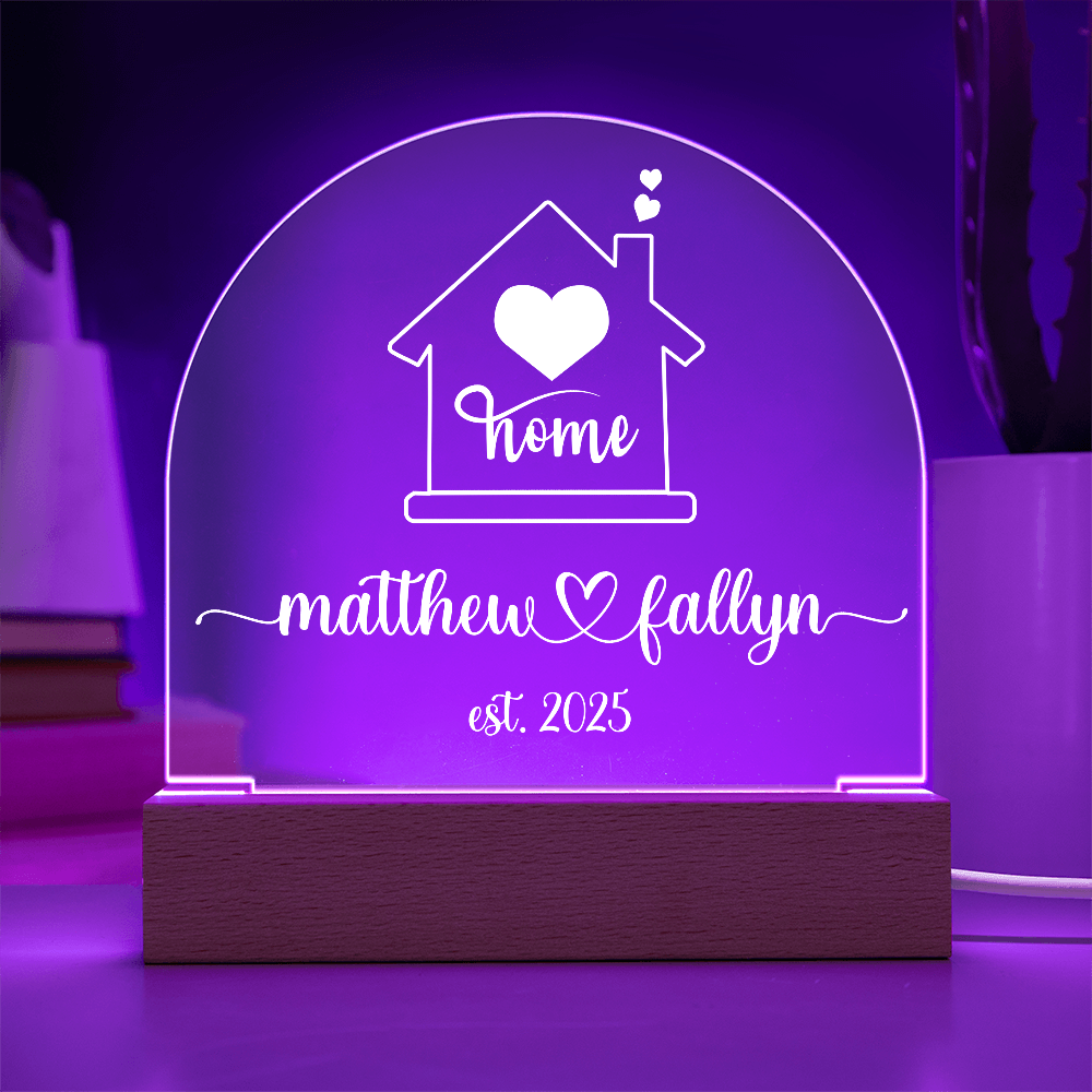 New Home Nightlight Gift