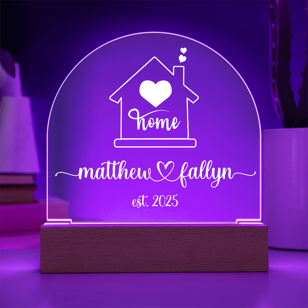 New Home Nightlight Gift