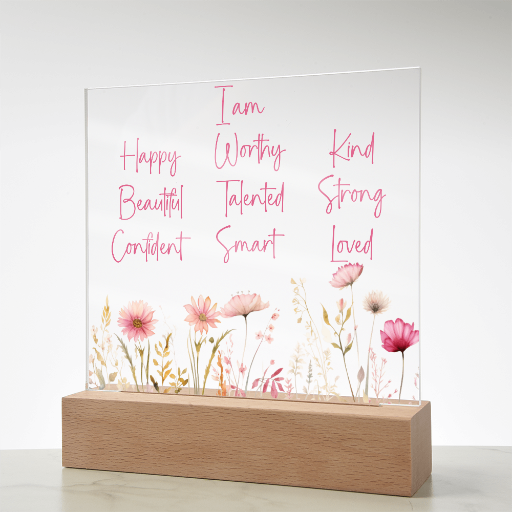 Affirmation Wildflower LED Nightlight