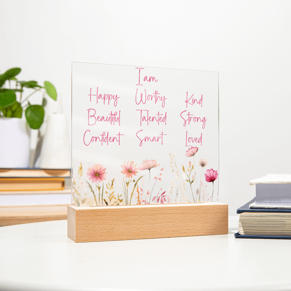 Affirmation Wildflower LED Nightlight