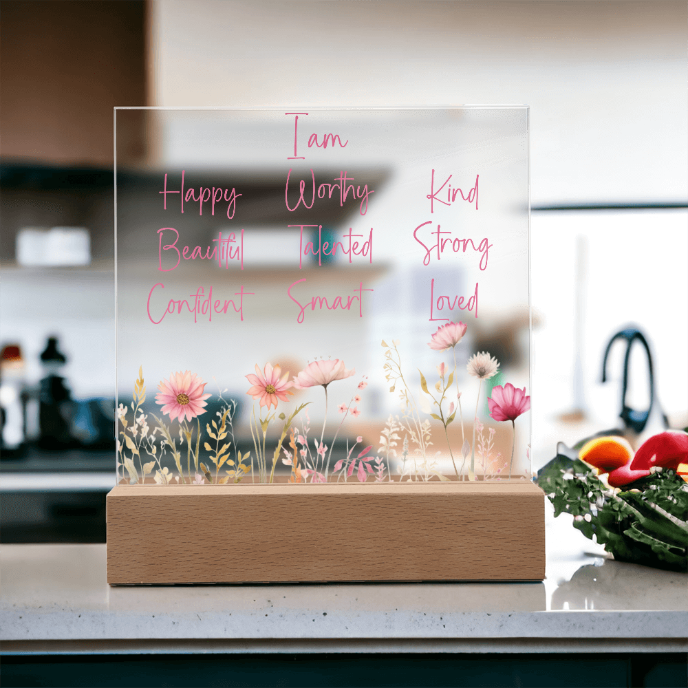 Affirmation Wildflower LED Nightlight