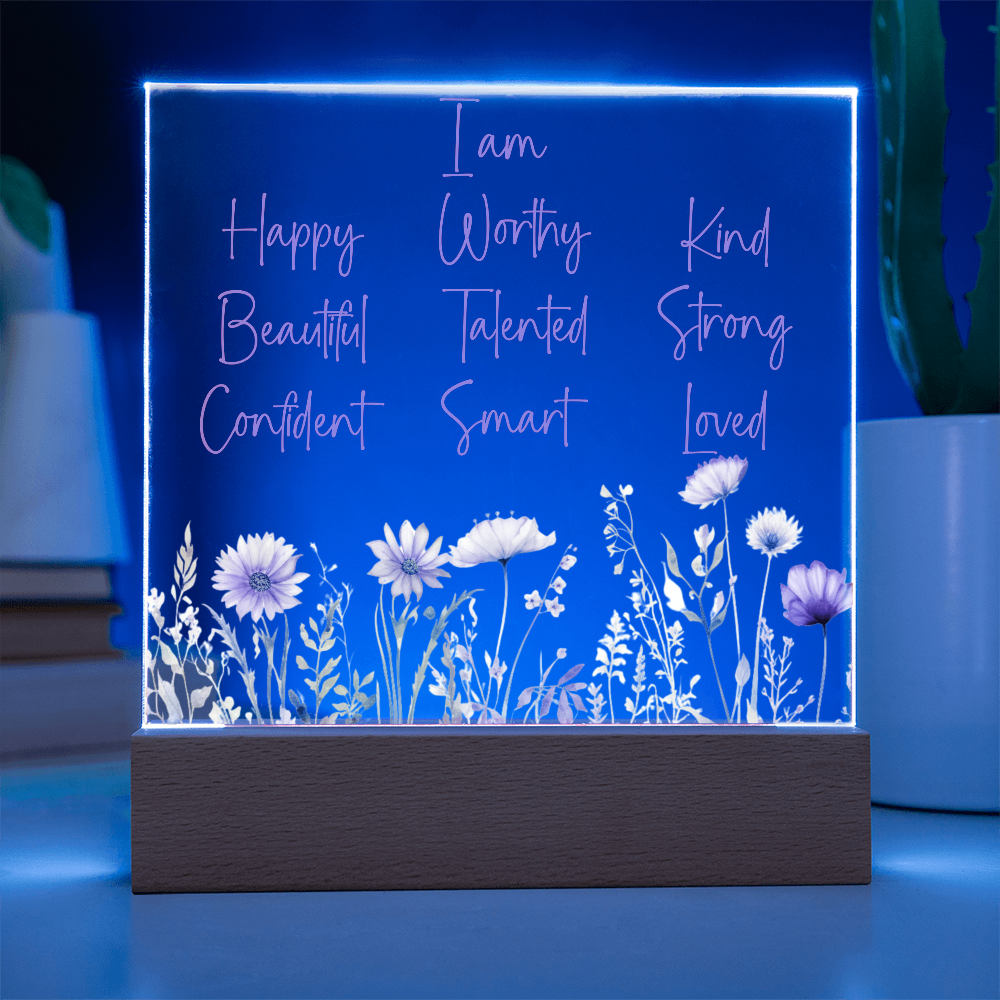 Affirmation Wildflower LED Nightlight