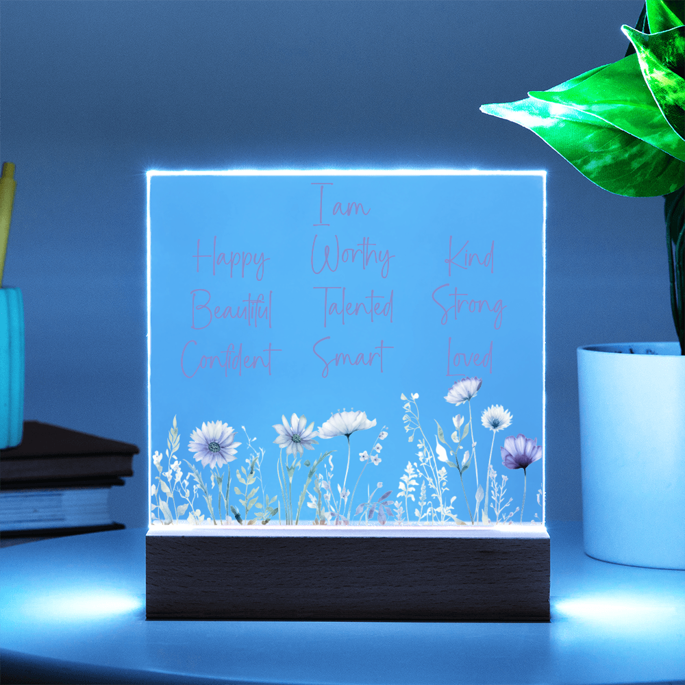 Affirmation Wildflower LED Nightlight