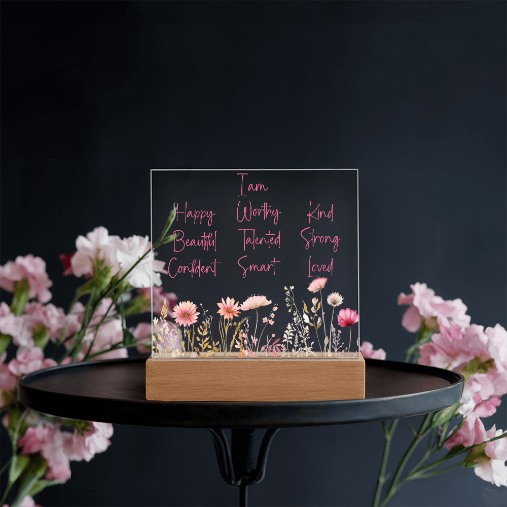 Affirmation Wildflower LED Nightlight